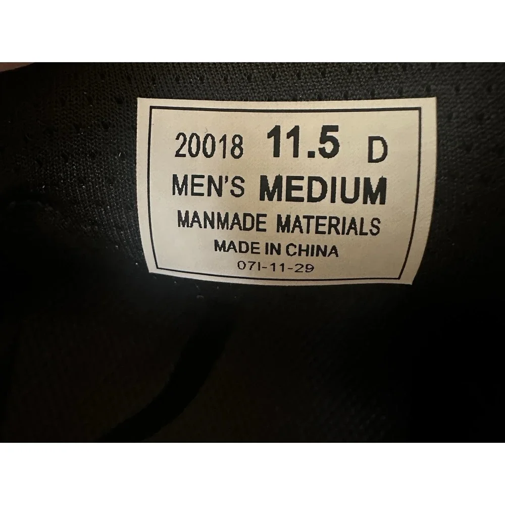 Orthofeet Tilos Shoes Men's Size 11.5 Black Athletic Hands-Free